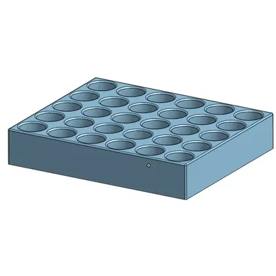 Khay đựng keo tím 30 cái của Amazon