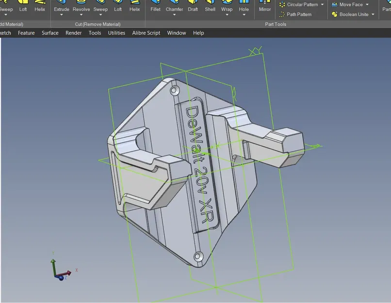 Giá đỡ tường cho cưa xích Dewalt 12" 20v DCCS620 - Image 4