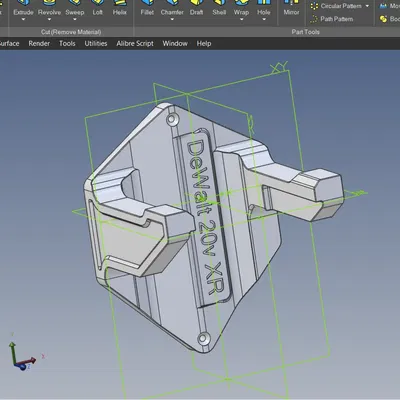 Giá đỡ tường cho cưa xích Dewalt 12" 20v DCCS620