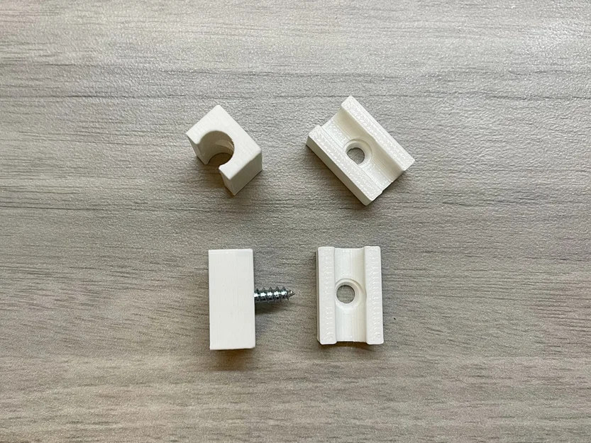 Kẹp gắn ống đường kính 1/4 inch cho hệ thống lọc nước - Image 2