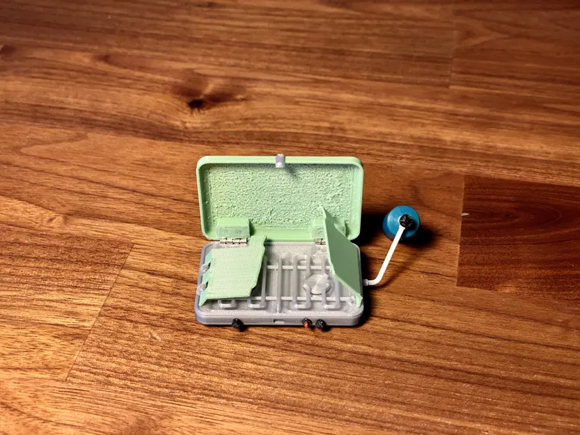 Bếp cắm trại gập 1/10 với bình propane và bộ chuyển đổi - Image 7