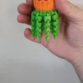 Mô hình bạch tuộc với đầu bí ngô độc đáo - Thumbnail 3