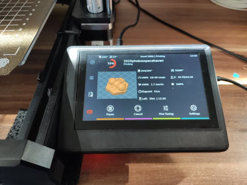 Giá đỡ màn hình cảm ứng TFT50 cho Sovol SV06 - Image 2