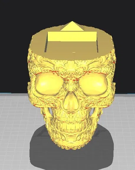 Giá đỡ trang sức hình đầu lâu độc đáo - Image 4