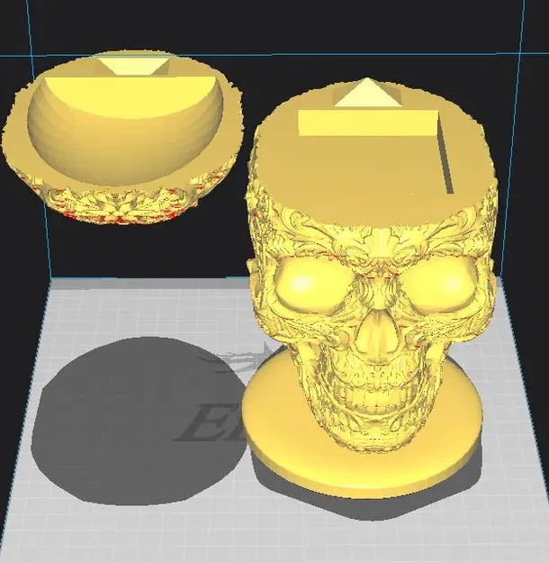 Giá đỡ trang sức hình đầu lâu độc đáo - Image 5