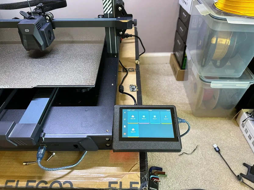 Giá đỡ màn hình TFT50 cho máy in Elegoo Neptune 3 Pro/Plus/Max - Image 2