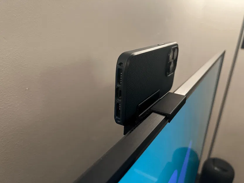 Giá đỡ camera Continuity cho iPhone 14 Pro trên TV Samsung Q70 - Image 2