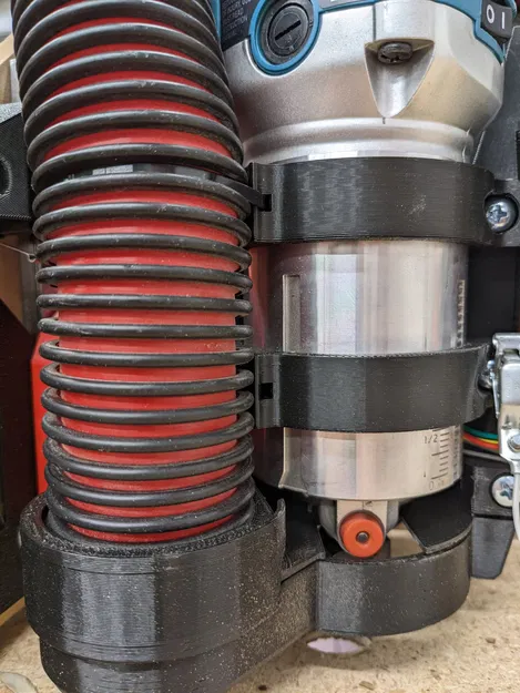 Giá đỡ và giày hút bụi tháo rời cho LowRider 3 CNC series Makita 700 - Image 2