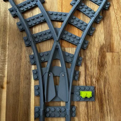 Công tắc WYE R40 tương thích Lego (đường cong tiêu chuẩn) cũ