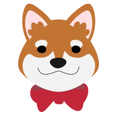 Dấu đánh dấu sách hình chó Shiba Inu