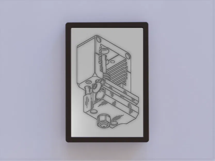 Nghệ thuật bằng sáng chế Hotend - Hình chân dung - Image 1