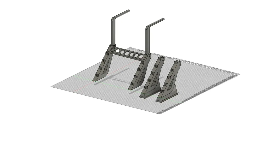 Giá đỡ ống sơn treo dưới giường Loft - Image 3