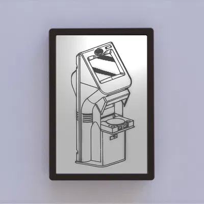 Bản vẽ sáng chế kiosk PlayStation 2D