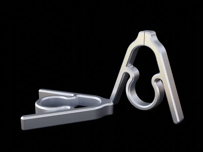 Kẹp khoai tây tinh tế với cơ chế lò xo - Image 1