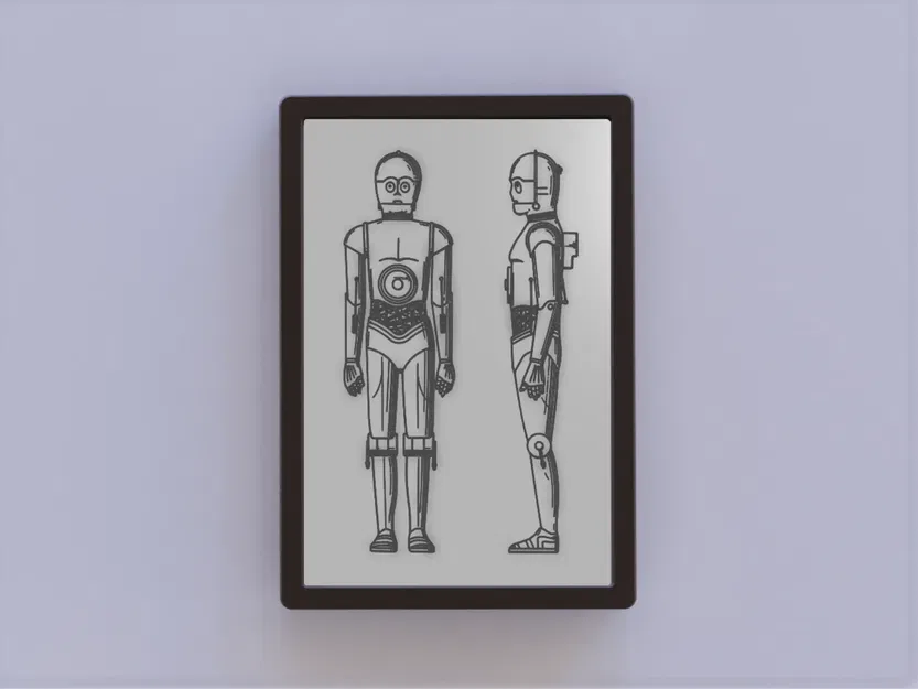 Nghệ thuật bản quyền C-3PO trong Star Wars - Image 1