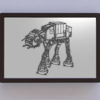 Nghệ thuật bằng sáng chế AT-AT trong Star Wars
