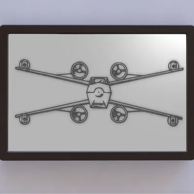 Nghệ thuật bằng sáng chế X-wing trong Star Wars - Hình trước