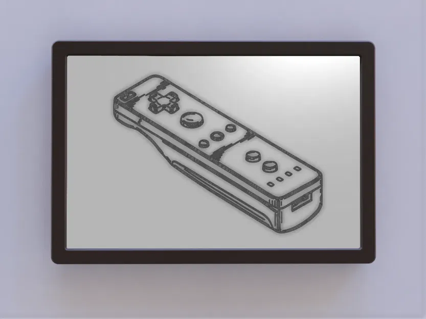 Hình vẽ bản quyền của điều khiển Wii từ Nintendo - Image 1