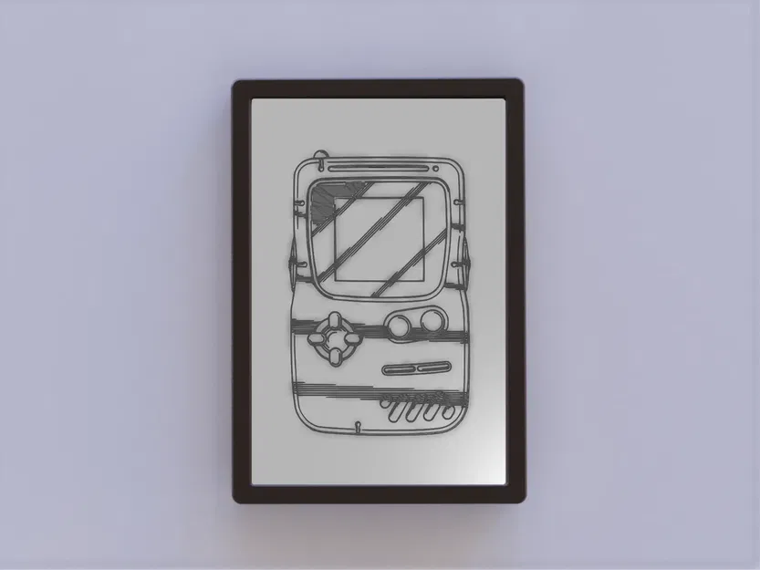 Nghệ thuật bằng sáng chế Mega Duck / Cougar Boy WG-108 - Image 1