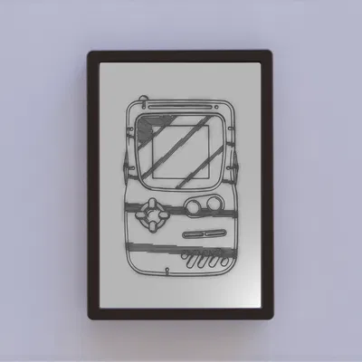 Nghệ thuật bằng sáng chế Mega Duck / Cougar Boy WG-108