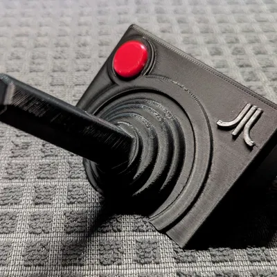 Trang trí tường hình tay cầm Atari hoặc móc treo