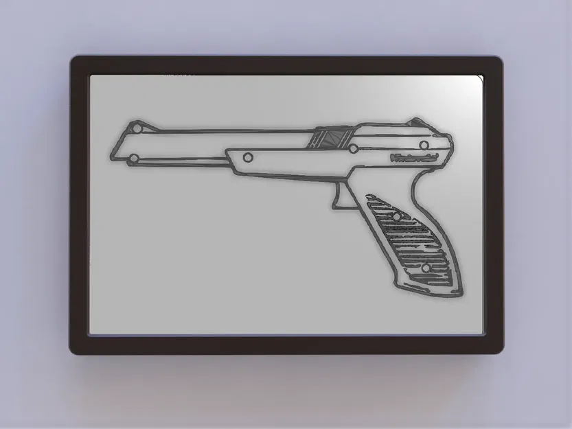 Nghệ thuật bản quyền NES Zapper không dây - Image 1