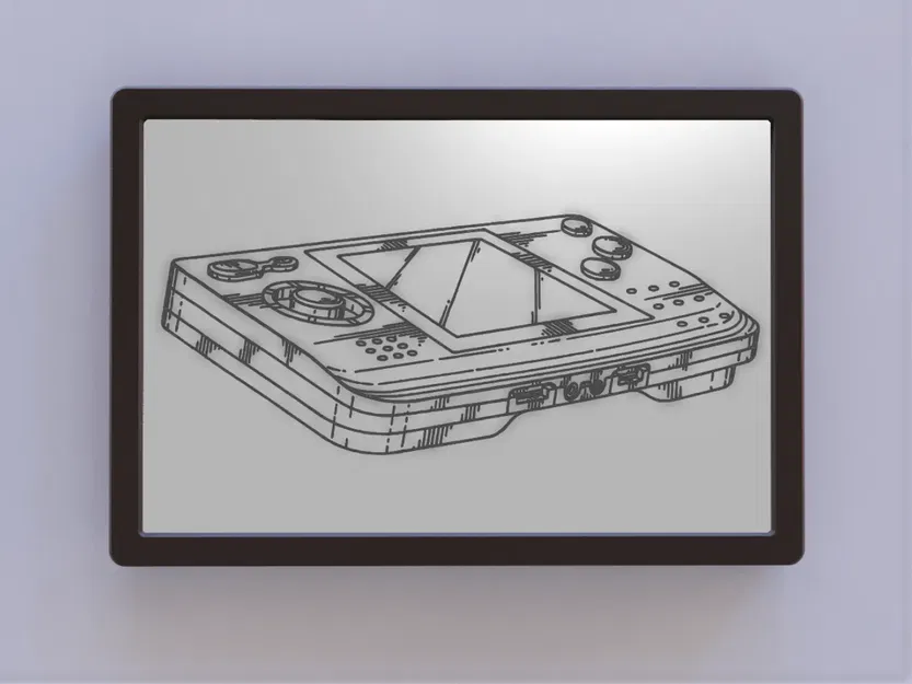 Hình vẽ bằng sáng chế của Neo Geo Pocket SNK - Image 1