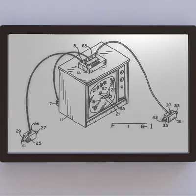 Nghệ thuật bản quyền Magnavox Odyssey kết nối TV