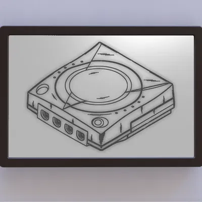 Bản vẽ bằng sáng chế của Sega Dreamcast