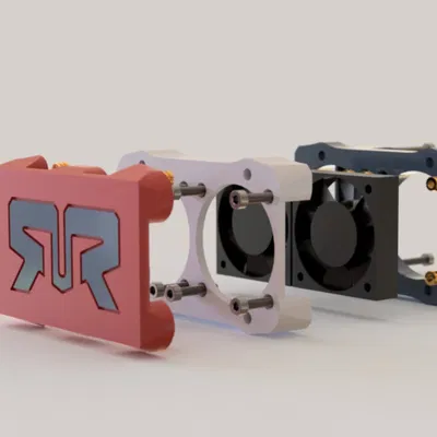 Giá đỡ quạt đôi cho động cơ ARRMA 40mm - 4010 & 4020