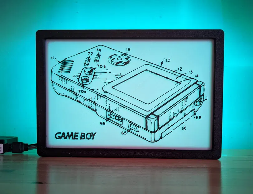 Khung tranh nghệ thuật LED cho tường - Image 1