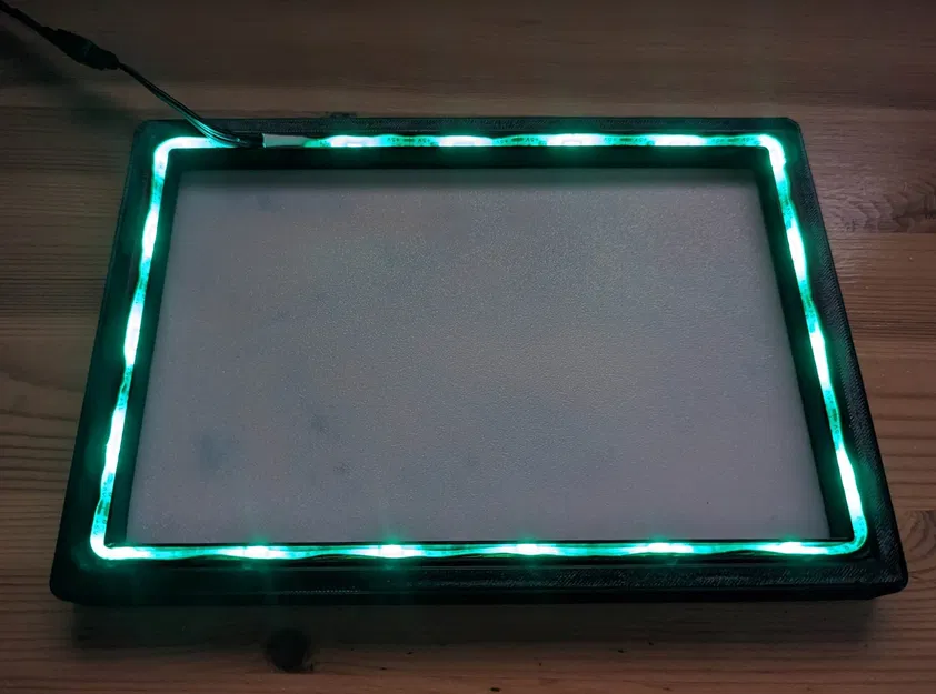 Khung tranh nghệ thuật LED cho tường - Image 2