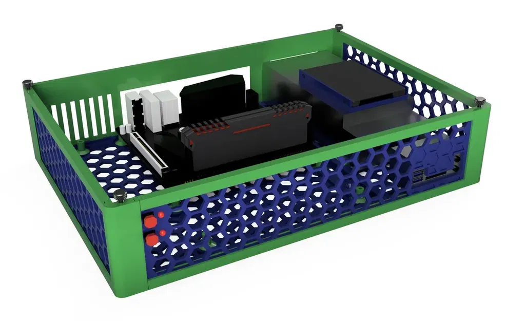 Vỏ máy tính mỏng cho bo mạch chủ MATX - Image 4