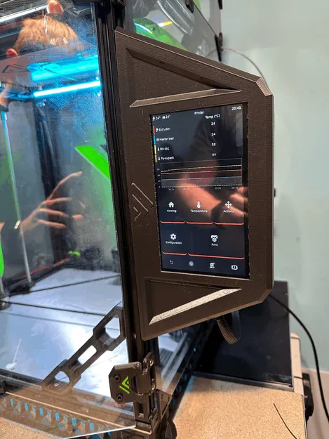 Giá đỡ màn hình bên cho máy in VZBot 7 inch - Image 1