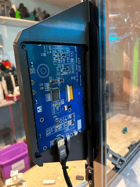 Giá đỡ màn hình bên cho máy in VZBot 7 inch - Image 3