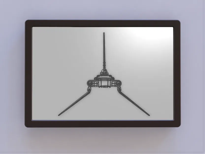 Hình vẽ bản quyền tàu vận tải Imperium trong Star Wars - Image 1