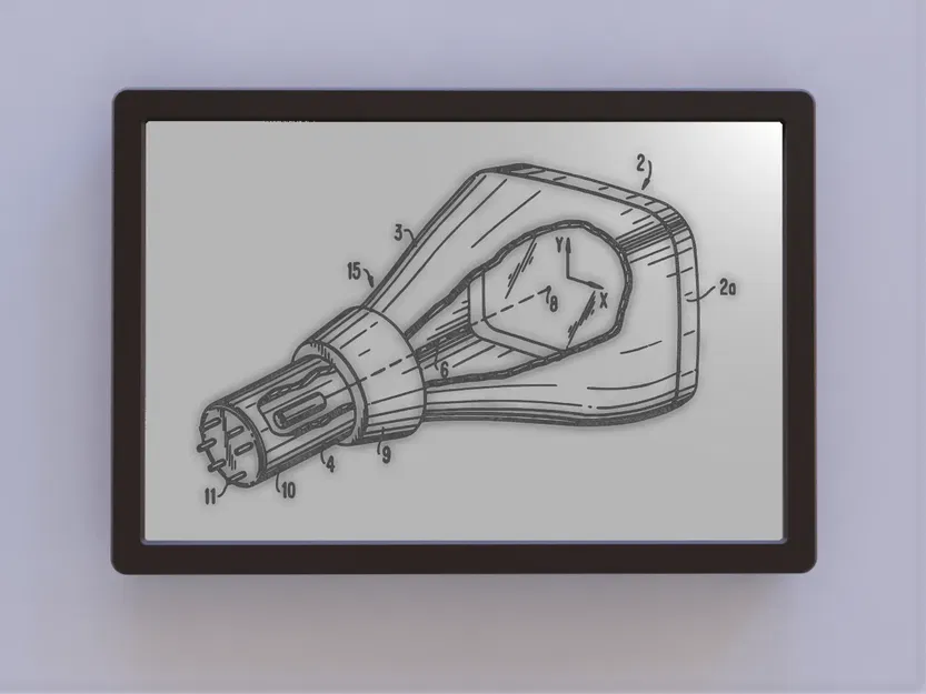 Hình vẽ bằng sáng chế của ống tia âm cực CRT - Image 1