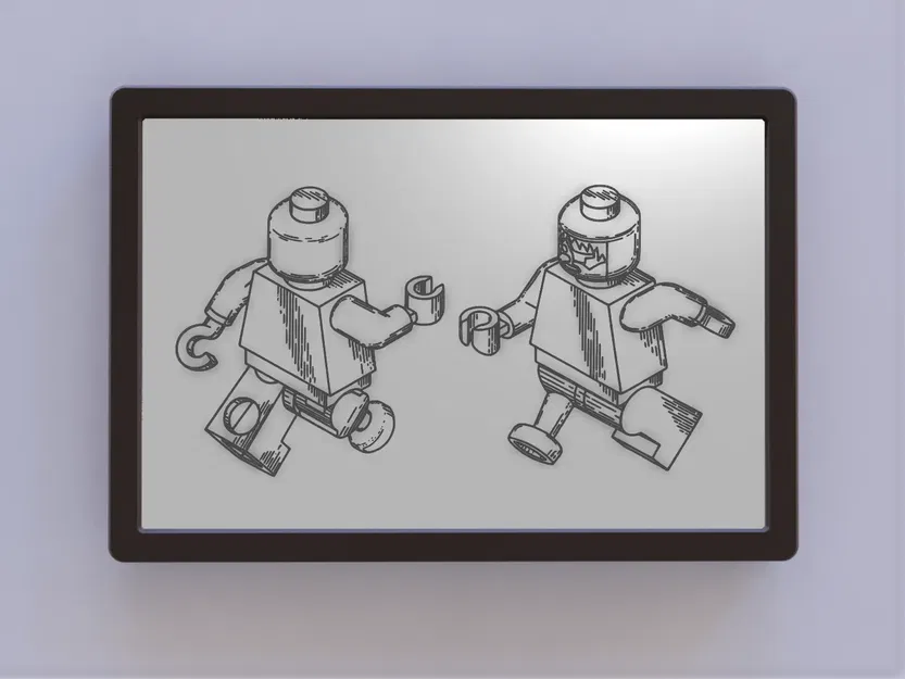 Nghệ thuật bản vẽ sáng chế nhân vật LEGO cướp biển - Image 1
