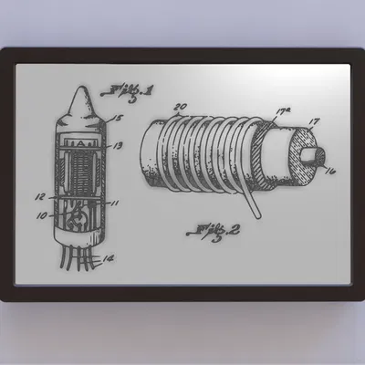 Nghệ thuật bằng sáng chế ống chân không và bộ phận gia nhiệt