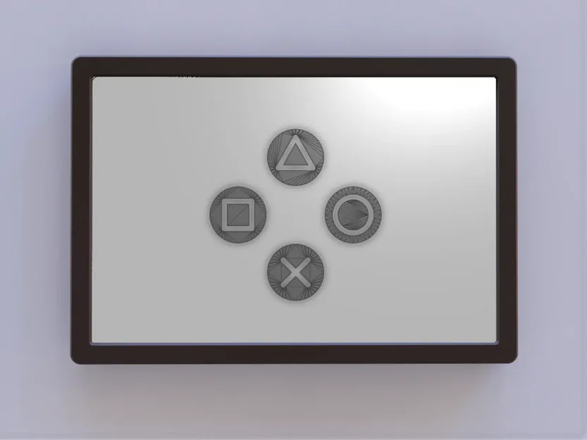 Nghệ thuật tường nút bấm PlayStation độc đáo - Image 1