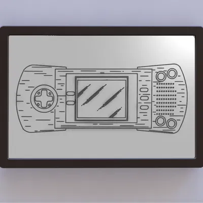 Nghệ thuật bản vẽ bằng sáng chế Atari Lynx