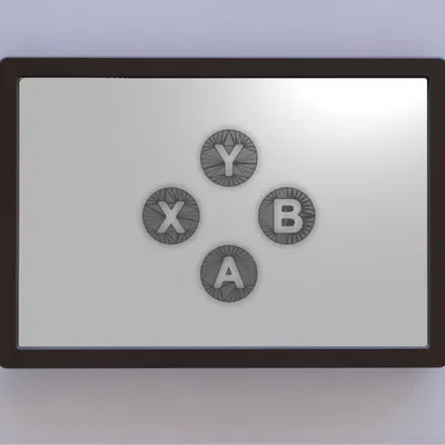 Nghệ thuật treo tường nút điều khiển Xbox