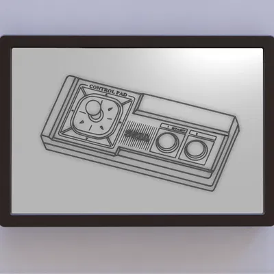 Bản vẽ sáng chế tay cầm SEGA Master System