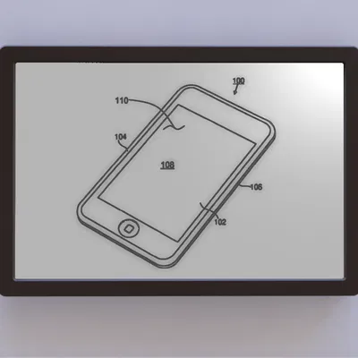 Hình vẽ bản quyền iPhone của Apple