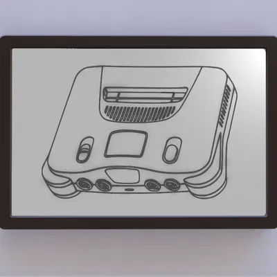 Nghệ thuật bản quyền bảng điều khiển Nintendo N64