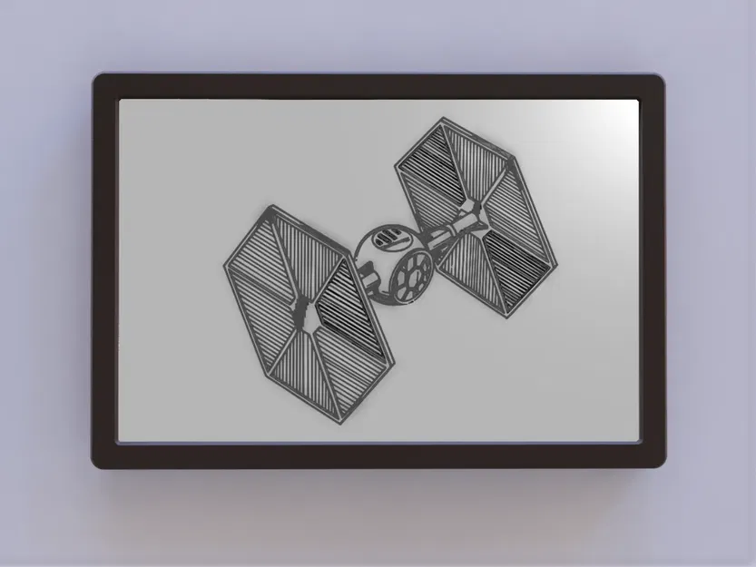 Bản vẽ sáng chế TIE Fighter trong Star Wars - Image 1