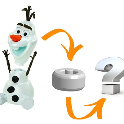 Giá đỡ đầu Olaf-A-Lot từ bộ đồ chơi Disney Frozen