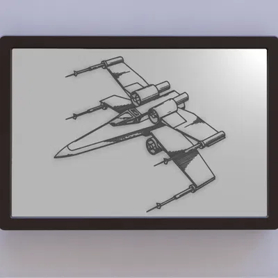 Nghệ thuật bằng sáng chế X-wing trong Star Wars