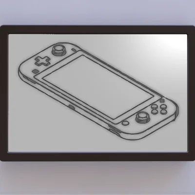 Hình vẽ bằng sáng chế của Nintendo Switch Lite