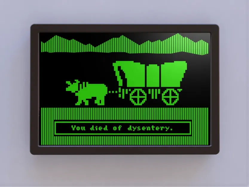 Biểu tượng Oregon Trail - Bạn đã chết vì bệnh kiết lỵ - Image 1